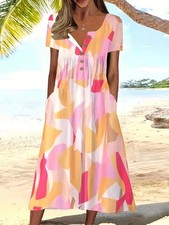 Plus Size - Soft Graceful Midi Dress - Henley Beauty ✨New