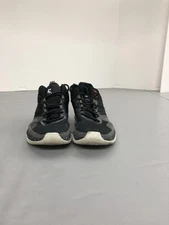 AND1 Basketball Shoes Mens Size 10 Black Gray Speckled Midsole Mesh MNA143GX003