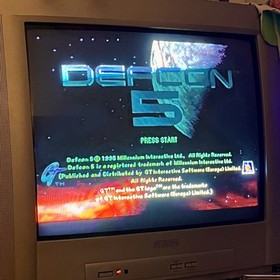 Defcon 5 Sega Saturn | English Version + Manual