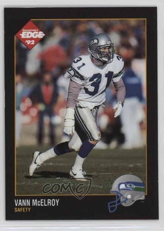 1992 Collector's Edge Vann McElroy #161 8d2