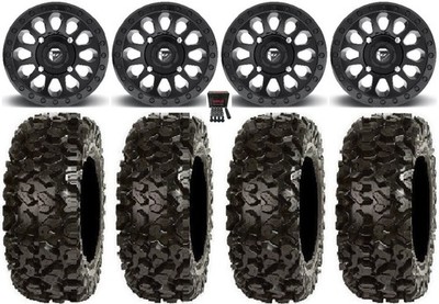 Fuel Vector MB 14'' Wheels 30'' Rip Saw Tires Can-Am Maverick X3