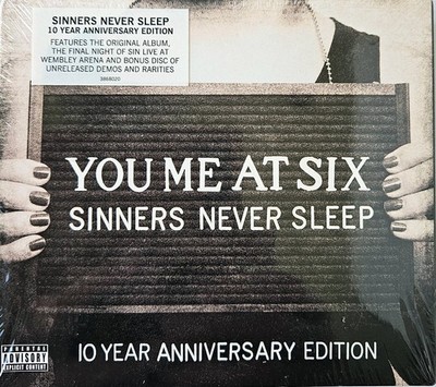 You Me At Six - Sinners Never Sleep [10th Anniversary Edition] 3 CDs new, sealed