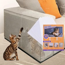 15pack Cat Scratch Furniture Protector,Couch Protector from Cat Claws,Single ...