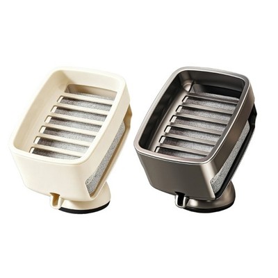 Suction Cup Soap Dish With Drain Holes Reusable Laundry Soap Case Enduring