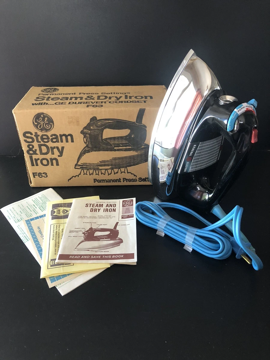 General Electric Steam Iron In Collectible Irons for sale | eBay