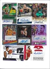BASKETBALL AUTOGRAPH LOT 43 AUTO'S JACK SIKMA CHRIS MULLIN BARON DAVIS RICK FOX