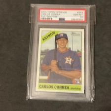 Carlos Correa Rookie Cards Checklist and Gallery 25