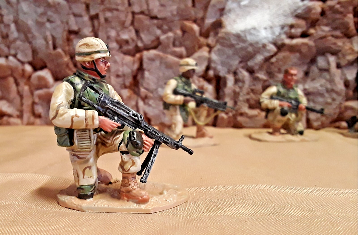 Figarti A4039 – Guerre D'Irak – Équipe De Communication US Army – Marines 1:30