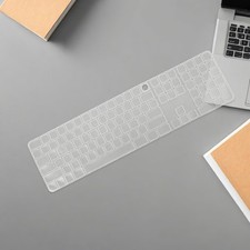 Raised Keyboard Cover: Silicone Long Nails Keyboard Cover Protector -