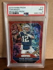 2015 Prizm Tom Brady Red Mojo /99 PSA 9