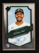 2021 Topps Transcendent Collection Emerald 4/15 Ke'Bryan Hayes #TCA-KH Auto 19hu