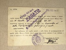 VALLE D’AOSTA: MILIZIA NAZIONALE FORESTALE COORTE DI AOSTA 1933-VENTENNIO