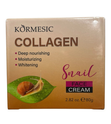 Snail Collagen Face Cream - Hydrating, Anti-Wrinkle, Rejuvenating - 2.82 oz