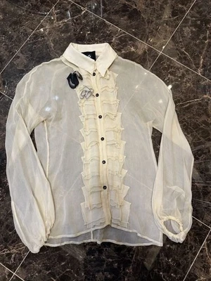 Women Dolce&Gabbana Blouse Beige Silk - Bild 1 von 4