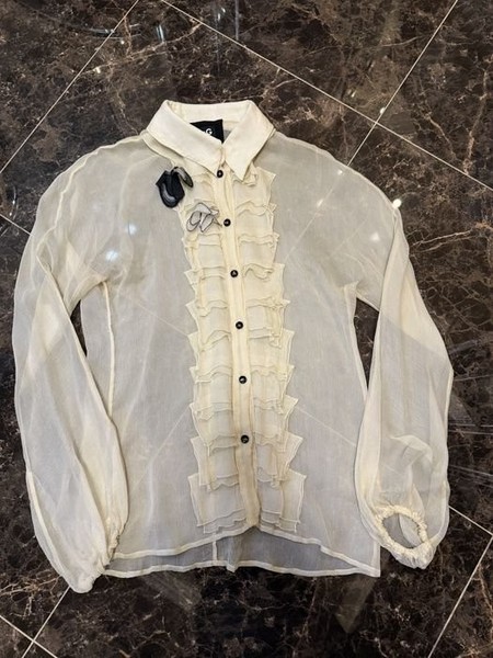Women Dolce&Gabbana Blouse Beige Silk