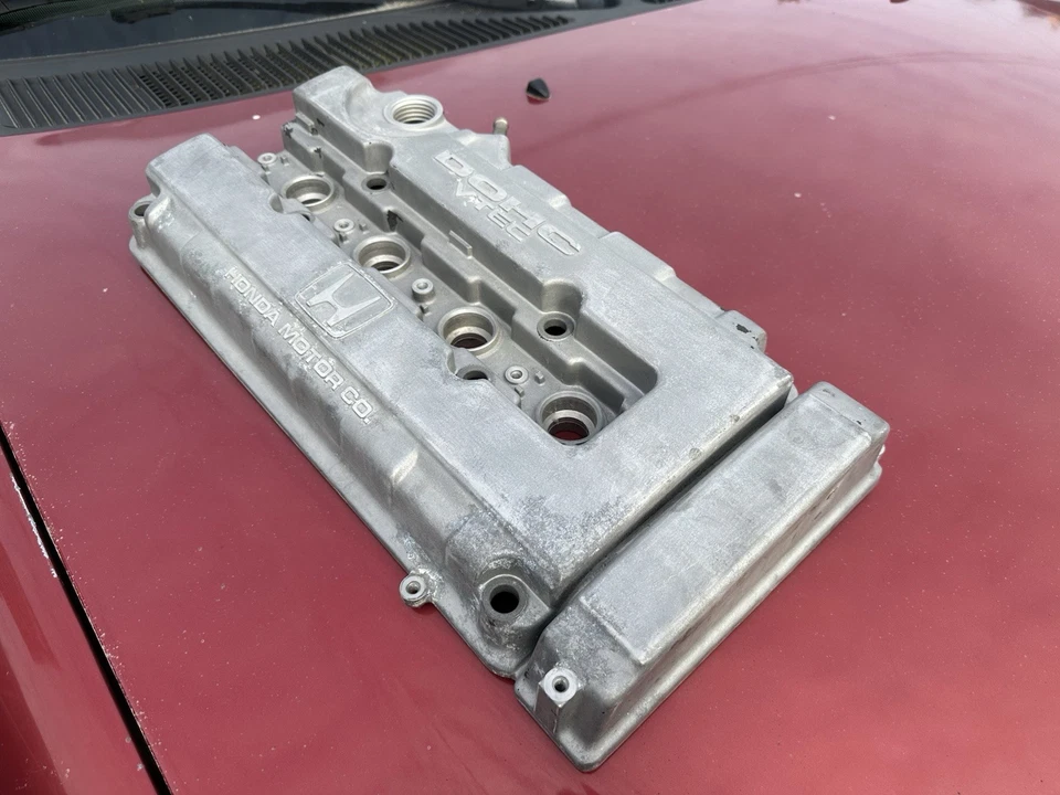 B16 Valve Cover B16A B18C Rocker Cover Civic Integra USDM DOHC VTEC SI EM1 GSR - Image 2 of 4