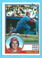 PETE ROSE Baseball Singles & Inserts (With Pictures) / You Pick The Cards