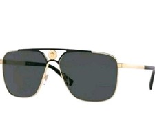 Versace Men's Rectangular Sunglasses- VE223812526G New