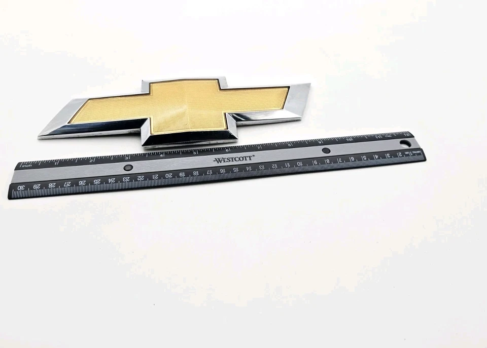 Chevrolet Cruze 2011-2014 parrilla delantera pajarita emblema logotipo insignia OEM Foto 2 de 3