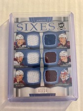 2024-25 The Cup Sixes Jersey MacKinnon/Makar/Toews/Rantanen Colorado 1st PRINT!!