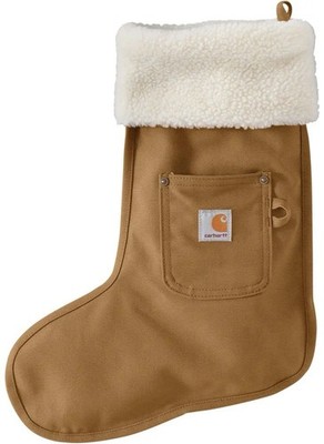 Carhartt Duck Canvas Khaki Brown Christmas Stocking Carhartt 