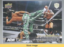 2025 Upper Deck AEW Match Dated Moments Full Gear Matt Jackson Nick READ 1a1v
