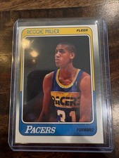 1988-89 Fleer - Reggie Miller #57 Rookie Card (One Owner, Read). rookie card picture