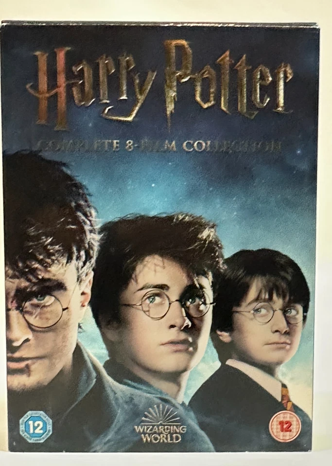 Harry Potter Collection Years 1-8 16X DISC Complete 8 Film DVD box set Freepost. - Image 3 of 4