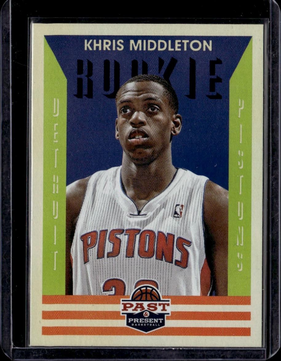 Khris Middleton 2012-13 Panini Past & Present Detroit Pistons Rookie