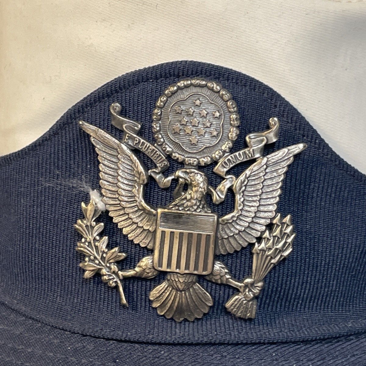 1980's USAF Hat Cap Air Force Blue Woman's Female Size 23
