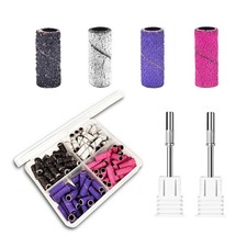 Sanding Bands for Nail Drill Nail Drill Bits Set, Corfulra Small Sanding Band...