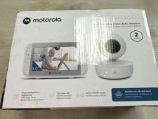 Motorola VM36XL Touch Connect 5" HD Wi-fi Video Baby Monitor 1000ft Range, White