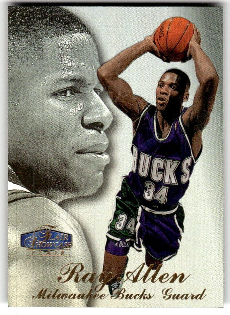 1997-98 Flair Showcase - Ray Allen #37 for sale | eBay