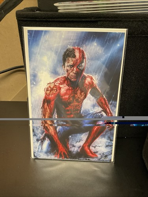 #ad FAME TOM HOLLAND MEGACON VIRGIN SPIDER MAN BLOODY BATTLE EXCLUSIVE LTD 100 $19.99