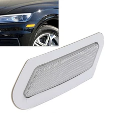 White Front Bumper Reflector Indicator Turn Signal Light For Audi Q5 SQ5 18-20 L
