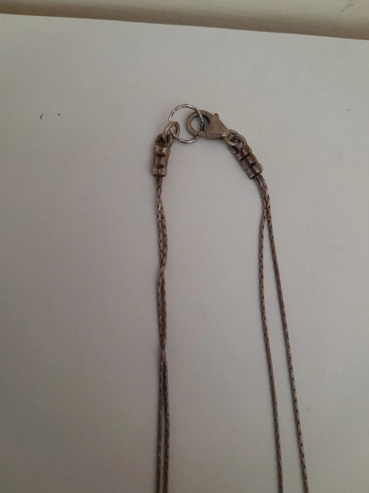 Collana Argento 925 E Pietre Di Agata  - Immagine 2 di 4