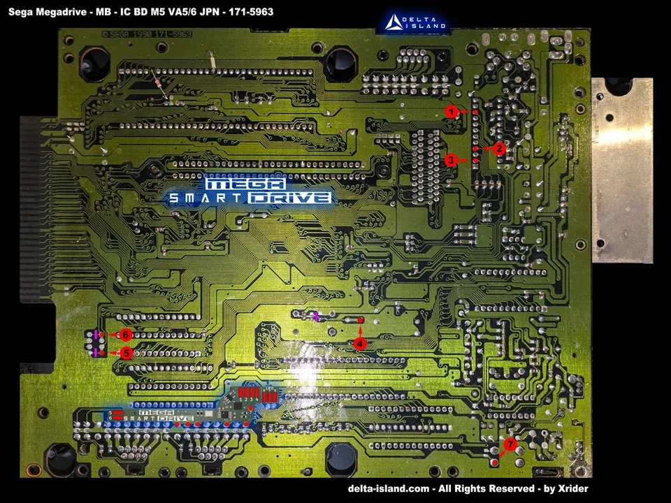 Sega Mega Drive Genesis Switchless Region Free 50/60HZ MFO DFO In Game Reset IGR - Image 4 of 4