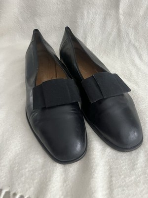 Giorgio Armani leather evening/tuxedo pump