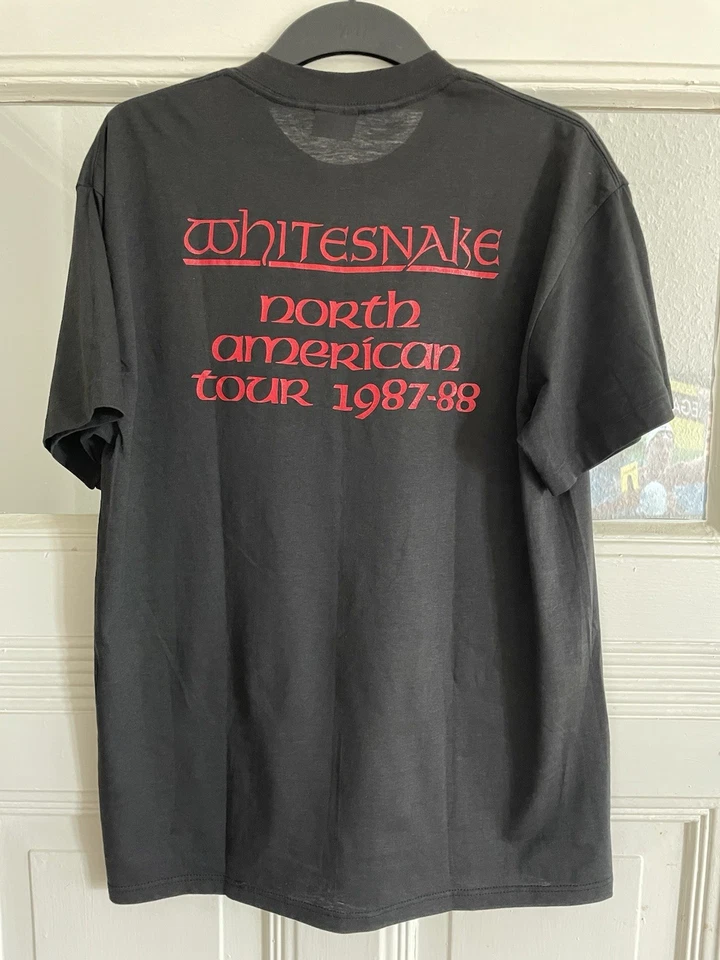 Whitesnake 1987-88 North American Vintage Tour Shirt XL 80s Spring Ford  - Bild 2 von 4