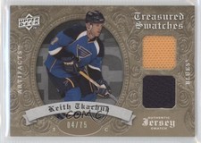2008-09 Upper Deck Artifacts Treasured Swatches Dual Gold 4/75 Keith Tkachuk 0c3