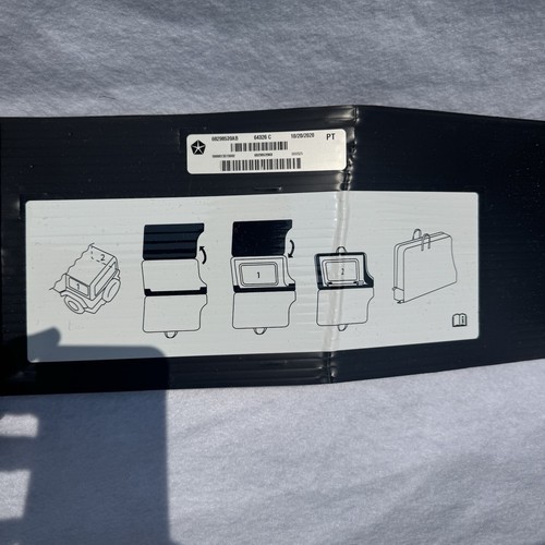 Genuine Mopar 68298539AB JEEP JL 2020-2024 Window Storage Bag OEM CHRYSLER - Picture 5 of 5
