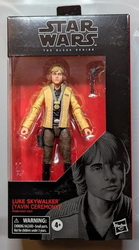 Star Wars Black Series 6" Luke Skywalker Yavin Ceremony Action Figure 100 NIB