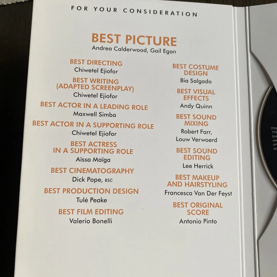 The Boy Who Harnessed The Wind 2018 Blu Ray FYC NOT DVD.  Brand New! - Image 3 of 4