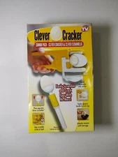 Clever Cracker Egg Cracker Egg Cracker and Scrambler NIB