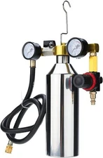 Auto Fuel Injector Cleaner Tool Kit Fuel Injector Tester Tool Pressure 0-220PSI