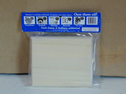 The Original IQ Tester Deluxe Edition USA Wood Brain Teaser Game New Old Stock - Picture 5 of 6