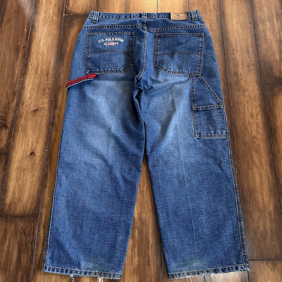 Vintage Y2K US Polo Assn Jeans Baggy Men's 38x30 (fits 38x29) Wide