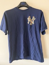 New York Yankees 2 Derek Jeter - 2012 Reverse Camo T-Shirt Majestic Youth XL