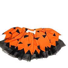Pebbles Flintstone Costume Skirt With Attached Bone Accessory Size 4t halloween