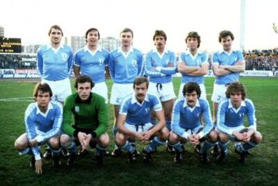Malmo team group 1978 Football Soccer Historic Old Photo